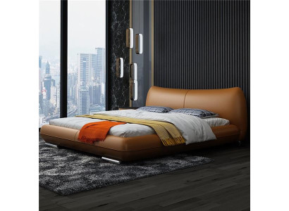 Beds Textile Leather Hotel Luxury Velvet Upholstery Fabric Designer Bed Bedroom