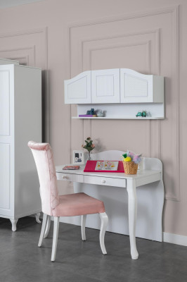 Design Girls Youth Room Set Bed Bedside table Wardrobe 6-piece.