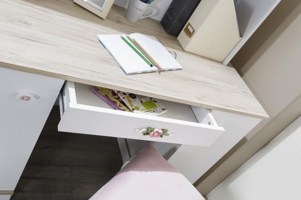 Youth Room Furniture Childrens room Wood Desk Shelves Furniture Design