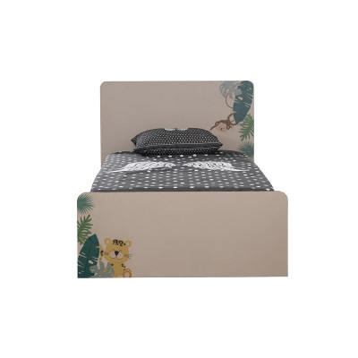 Bed Bedside table Bedroom Youth room Childrens room Furniture 2pcs.