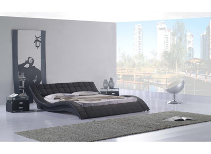 Double Hotel Beds Marriage Sleep Room Leather Bed Upholstery Design Luxury