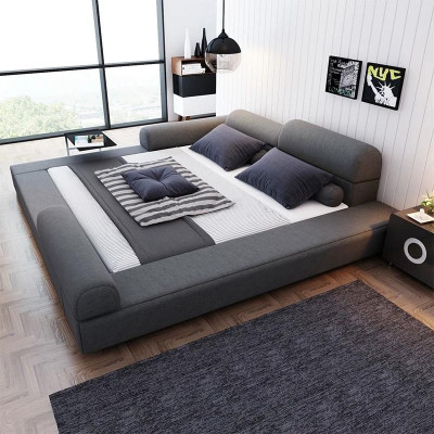 Bedroom Luxury Bed Wood 180x200cm Luxury Bed new Double Beds