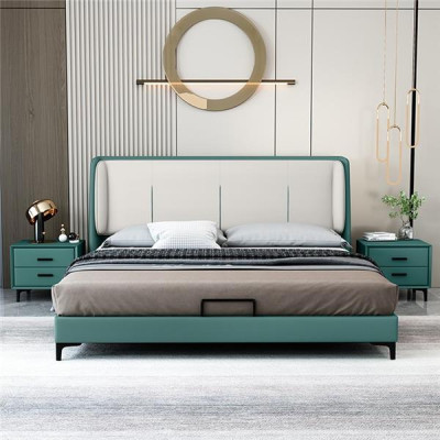 Beds Textile Hotel Luxury Upholstery Fabric Seat Italy Designer Bed Bedroom