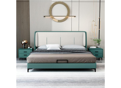 Beds Textile Hotel Luxury Upholstery Fabric Seat Italy Designer Bed Bedroom