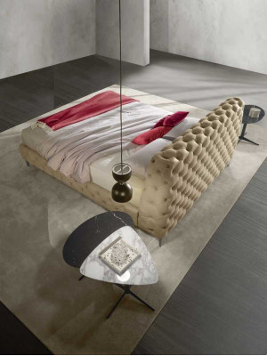 Chesterfield Bed Luxury Beds Wood Bed Frame Furniture Design Modern Bed frame e