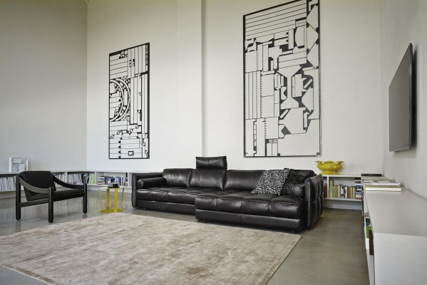 Corner sofa L-shape Modern sofa Corner sofa Prianera Living room Couch Corner sofa Upholstery