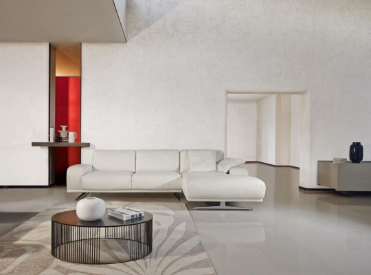 Corner sofa L-shape Luxury Living room Furniture Sofa Design White Italian Furniture new