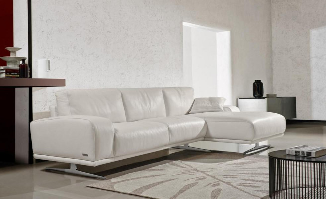 Corner sofa L-shape Luxury Living room Furniture Sofa Design White Italian Furniture new