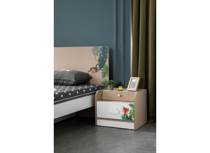 Bedside table Night Tables Console Wood Chest of drawers Furniture Childrens room new