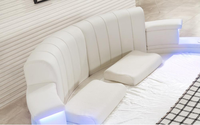 Round Bed Furniture Modern Luxury Beds Bed frame 200x200 Round