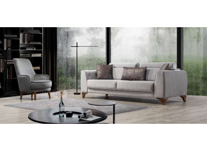 Seating set Couch 3+1 Seat Suite Design Sofas Sofa Baroque Upholstery Armchair