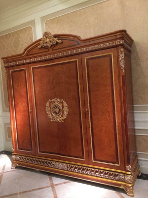 Clothes Wardrobe Design Clothes cabinets Furniture Living Furniture Wood Baroque Rococo new
