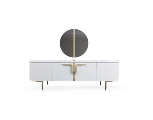 Luxury White Sideboard Modern Chest of drawers Living room Furniture Furnishings new