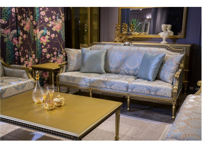 Three Seater Couch Upholstery Sofa 3 Seat Luxury Sofa Room Blue three seater