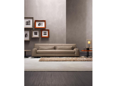 Sofa 3 Seat Gray Living room Prianera Upholstery Italian Furniture Textile
