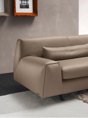 Sofa 3 Seat Gray Living room Prianera Upholstery Italian Furniture Textile