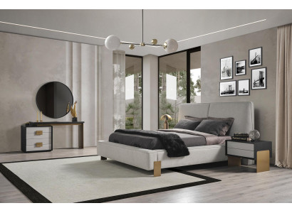 Bedroom Set Bed 2x Bedside tables Dressing table Luxury new 5pcs