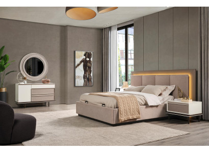 Bedroom Set Bed 2xNight tables Dressing table Luxury new 5-piece design