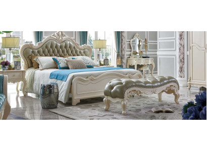 Classic s Bed Luxury Chesterfield Leather Hotel Bedroom Baroque Furniture Beds