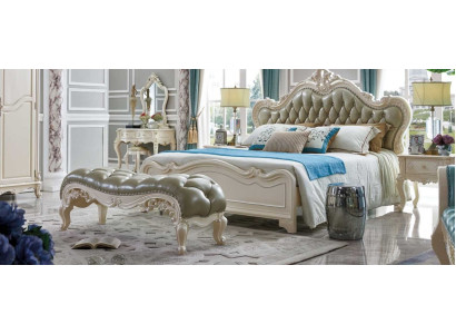 Classic s Luxury Chesterfield Bed Leather Bedroom Hotel Baroque Furniture Beds
