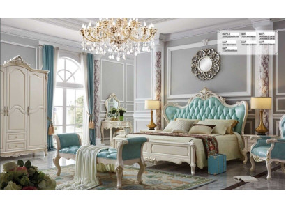 Classic s Bed Baroque Rococo Hotel Beds Upholstered bed Double bed Chesterfield