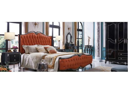 Classic s Bed Luxury Beds Chesterfield Furniture Baroque Hotel Leather Bedroom