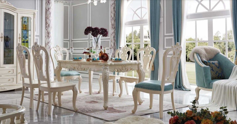 Dining table Antique Style Italian Dining Tables Table Wood Tables Furniture Baroque Rococo