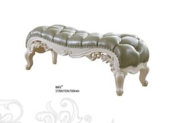Chaise lounge Classic r footstool Stool side stool Baroque Bench seat new