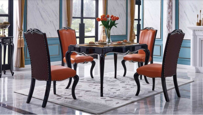 Royal Dining table Classic r Table Tables Wooden table Baroque Rococo Dining room