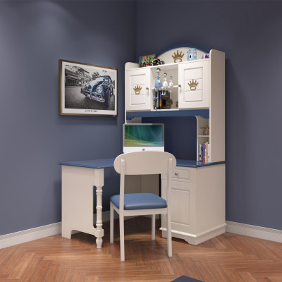 Corner desk Computer desk Corner PC table Children's desk Desk Wood