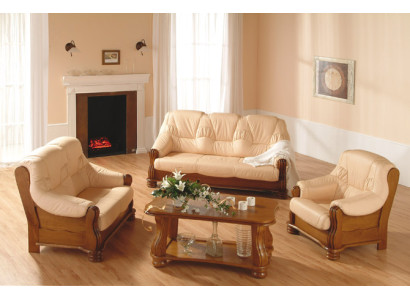 Sofa set 3+2+2 Seater Living landscape Sofas Classic Couches Upholstery new