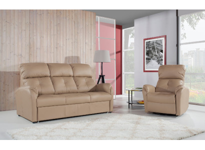 Sofa set 3+2+1 Seater Set Sofa Upholstery Couch Leather Relax Electric