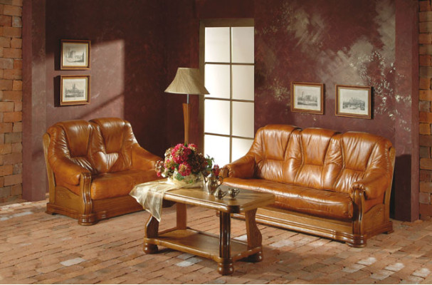 Sofa set 3+2+2 Seater Classic r Couches Sofas Living landscape Upholstery new