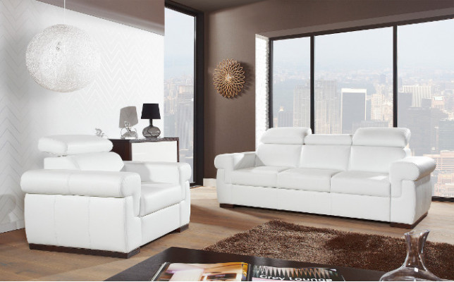 Genuine leather Sofa set 3+2 Seat Modern Sofa Couch Design Upholstery Suite