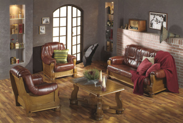 Classic Suite 3+2+1 Seater Sofa set Couch Sofa 100% Leather Sofa Upholstery