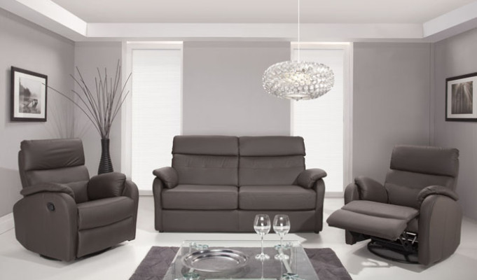 Adjustable Sofa set Electric Footrests Couch Leather Sofa Cinema