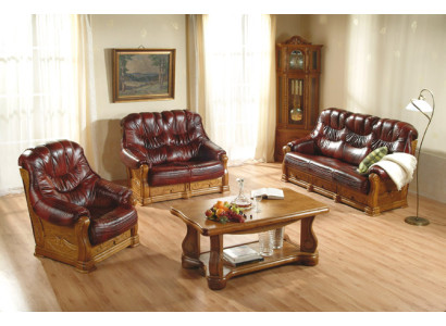 Suite 3+2 Seater Couch Upholstery Sets Seat Set 100% Italian leather