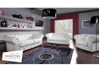 Sofa 3 Seater Chesterfield Design Relax Sofas Upholstery Modern Couches