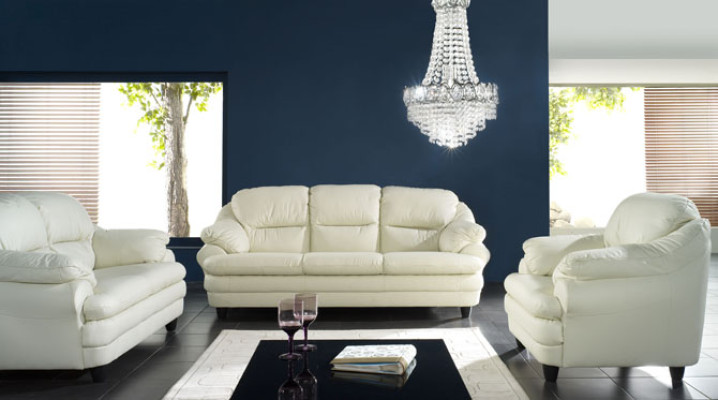 Sofa set 3+1 Seater Set Design Sofas Upholstery Decorative Couches Leather Relax