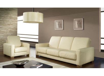 Sofa set Modern 3+1 Seater Set Design Sofas Upholstery Couches Leather