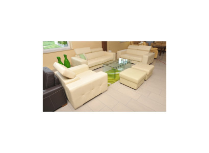 Genuine leather Sofa Couch Sofa set 3+2 Seat Modern Design Upholstery Suite