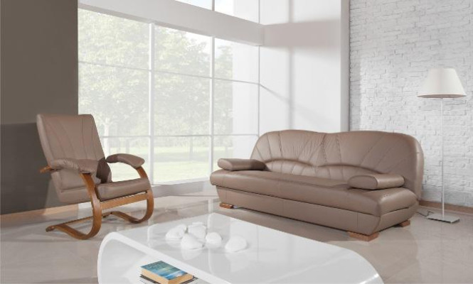 Classic Living room Suite 3+1+1 100% Full leather Couch Seat Sofa