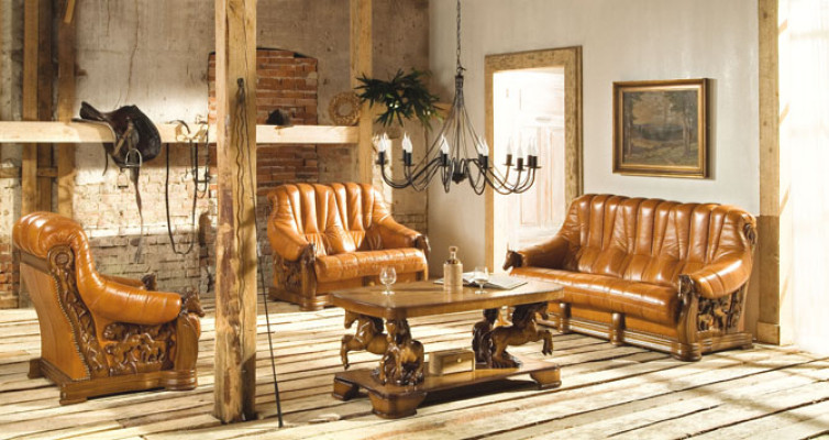 Couch Two-seater Classic Leather Sofa Couch Upholstery Sofa 2 Seater Leather