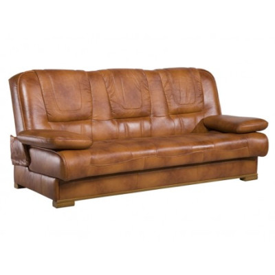 Sofa set 3+1 Seater Set Design Sofas Upholstery Couches Leather Relax Brown