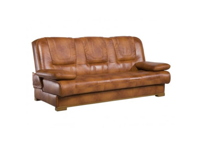 Sofa set 3+1 Seater Set Design Sofas Upholstery Couches Leather Relax Brown