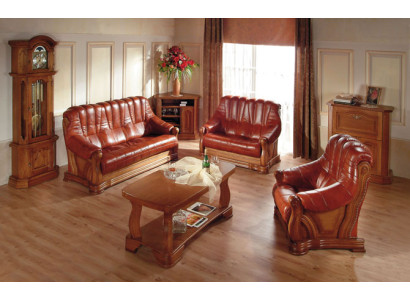 Sofa Three Seater Couch Classic new Upholstery 3 Seater Leather Couches