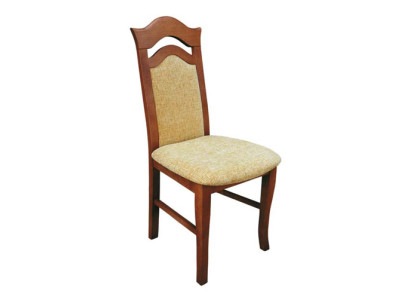 Set 10x Solid wood Armchair Dining room chair Fabric Upholstery Chair Gastro Dining room