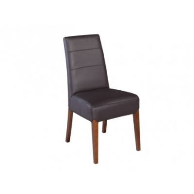 Set of 6x Solid wood Armchair Dining room chair Leather Upholstery Chairs Gastro
