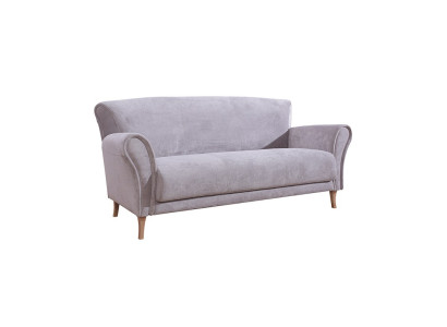 Three Seater Fabric Couch Sofa Purple Textile Couches Sofas Upholstery Suite Luxury new