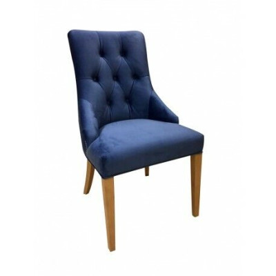 Chesterfield Set 6x Armchair Dining room chair Fabric Upholstery Chair Gastro Dining room